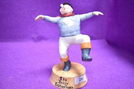 A vintage Skegness mascot figure the Jolly Fisherman by Harlequin