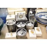 A selection of fine glass wares including Swarovski crystal and Royal Doulton most being boxed