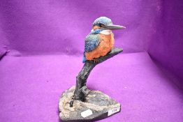 A study of a Kingfisher by Christopher Holt Arden Sculptures