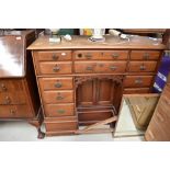 An interesting Victorian Aesthetic style tall desk/vestry cupboard, dimensions approx. W114 D43