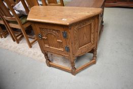 An Old Charm side cabinet in light oak