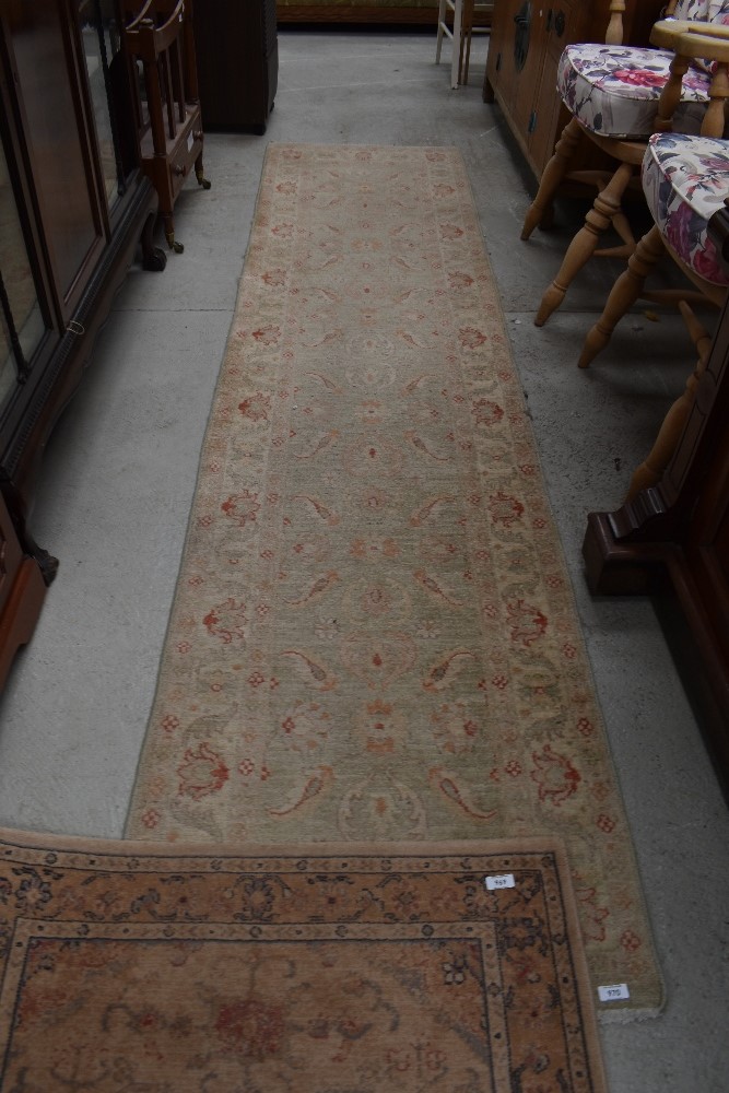 A Persian hall runner carpet, approx 287 x 80cm