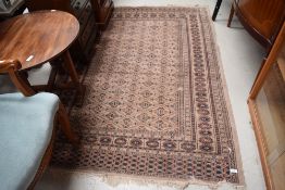 A Belgian style rug approx. 183 x 125cm , couple of wear marks and tears