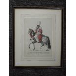 A pair of prints, Colonel De Cavalerie Arabe, and Arabe De Qualite a Cheval, Arabian horse interest,