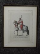 A pair of prints, Colonel De Cavalerie Arabe, and Arabe De Qualite a Cheval, Arabian horse interest,