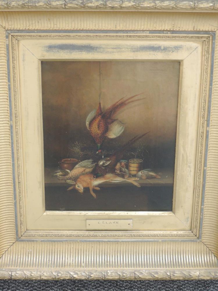 A pair of oil paintings, attributed to Benjamin Blake, game for larder, and dated circa 1820, each - Image 6 of 8