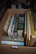 A selection of text and reference books including Pioneers of Mountaineering