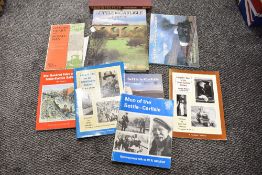 A selection of books including nature and British bird interest also Settle to Carlisle interest.