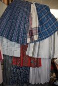 A good quantity of retro skirts including wool skirts and patterned examples.