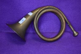 A French style brass bodied horn