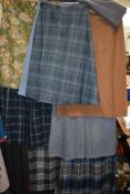 A good quantity of retro skirts including wool skirts and patterned examples.