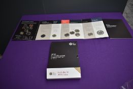 A Royal Mint 2016 United Kingdom Annual Coin Set includes 16 2016 coins, in pouch