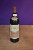 A bottle of Chateau Gazin 1966 Pomerol, Imported and Bottled by Army & Navy Stores Ltd, Westminster,