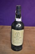 A bottle of Gonzalez Byass & Co 1958 Vintage Port, Shipped by Reid Wines label 750ml 21% vol, laid