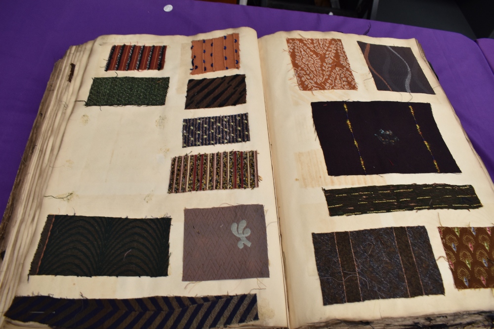 A superb piece of history in the form of a scrapbook, this contains a massive array of fabric - Image 7 of 10