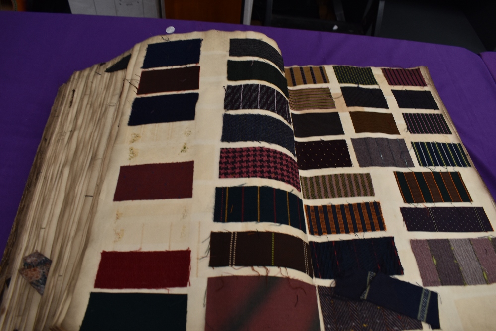 A superb piece of history in the form of a scrapbook, this contains a massive array of fabric - Image 8 of 10