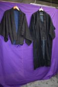 Two vintage Kimonos,thought to be around 1920s/30s.AF