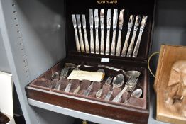 A canteen of cutlery Northland having fitted case