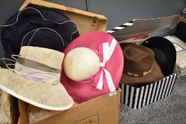 A selection of ladies hats