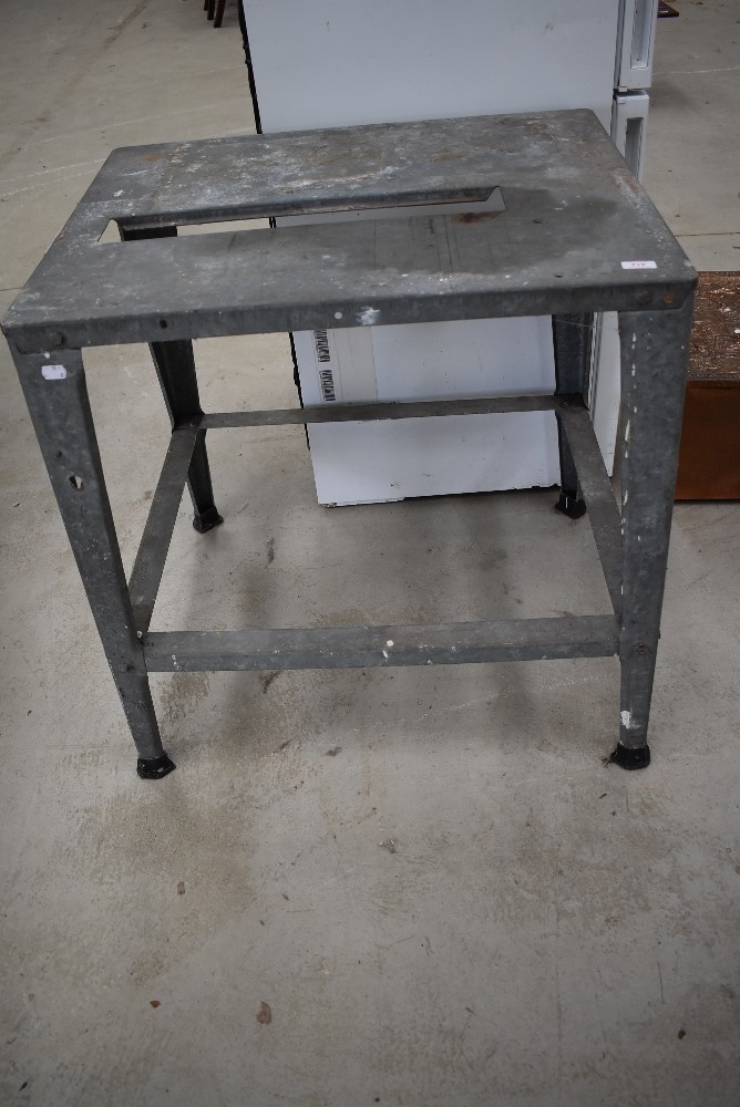 A tanalised saw bench stand