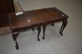 A period style coffee table nest