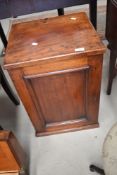 A 19th Century mahogany pot cupboard or similar cabinet, dimensions approx. 40 x 37 x 58cm