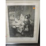 Three engravings, Shakespeare studies,C19th, 56 x 42cm, 66 x 48cm, and 48 x 60cm, each framed and