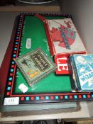 A selection of board games and vintage card games.