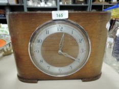 An art deco savings clock.