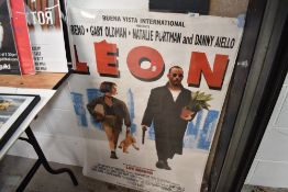 An original film poster for LEON circa 1994