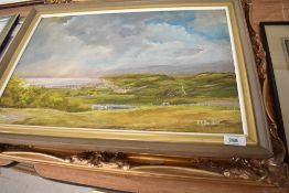 An original oil on board by N R Bowtell depicting Rhos On sea and similar.