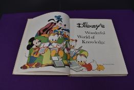 A set of twenty two Danbury Press Disney Wonderful World of Knowledge Books, volumes 1-22,