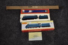 A Hornby 00 gauge LNER 4-6-0 Loco & Tender, Mallard 4468, part boxed along with a Hornby 00 gauge