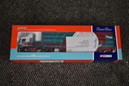 A Corgi limited edition 1:50 scale diecast, Scania 4 Series Livestock Transporter, Olivers Transport