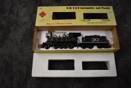 An Aristo Craft Trains Gauge 1 C16 2-8-0 Loco 552 & Tender 30, in original box 80202