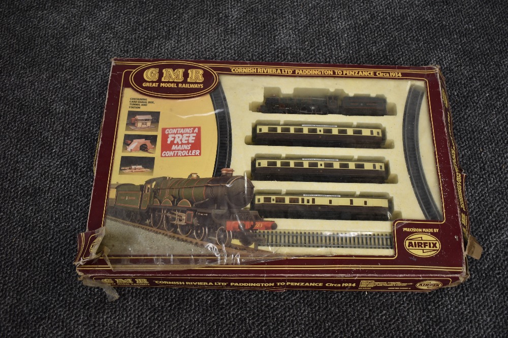 An Airfix GMR 00 gauge Cornish Riviera Ltd Paddington to Penzance circa 1934 train set comprising