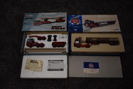 Two Corgi diecasts, King of the Road J R Adams CC12601 and Heavy Haulage GCS Johnson Skeeby Ltd