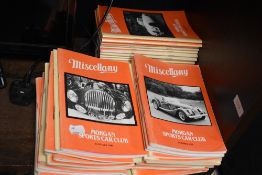 A selection of Morgan Sports Car Club magazines 80's and 90's eras