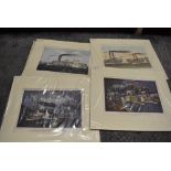 A selection of Mississippi related steam boat prints