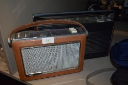 Two transistor radios including Bush TR130 and Roberts R747