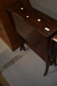 An early 20th Century mahogany occasional table