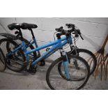 Two Ridgeback mountain bikes, MX2 , 17' frames