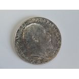 A Edward VII 1909 Silver Half Crown