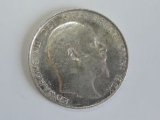 A Edward VII 1904 Silver Half Crown