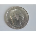 A Edward VII 1906 Silver Half Crown