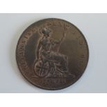 A George IV 1827 Copper Half Penny