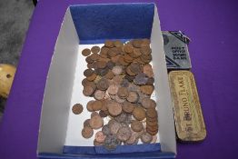 A collection of GB and World Coins including GB Silver along with a Post Office Savings Bank
