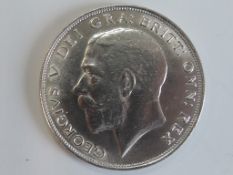 A George V 1925 Silver Half Crown, 2nd issue