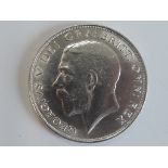 A George V 1925 Silver Half Crown, 2nd issue