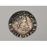 A James I Second Coinage 1604-1619 Shilling, Forth Bust 1607-1609